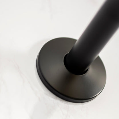 12 in. L-Shaped Shower Head Extension Arm (Black Finish) - view 7