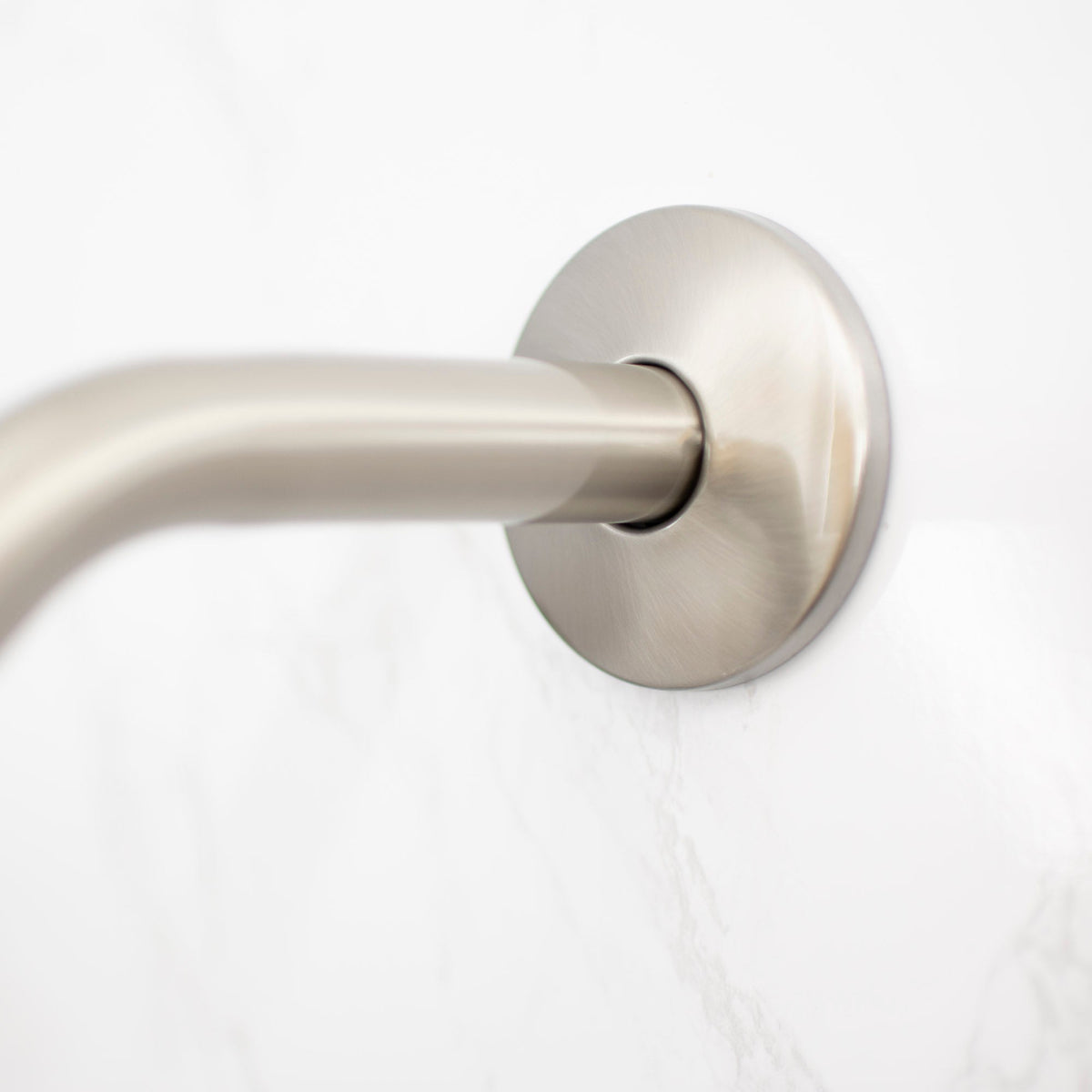 12 in. L-Shaped Shower Head Extension Arm (Brushed Nickel Finish) - view 7