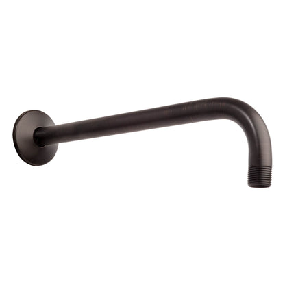 12 in. L-Shaped Shower Head Extension Arm (Oil-Rubbed Bronze Finish)