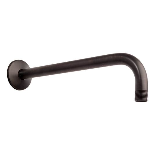 12 in. L-Shaped Shower Head Extension Arm (Oil-Rubbed Bronze Finish)