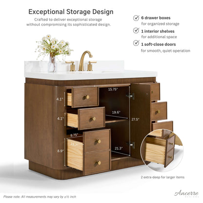 Aston 42" Bath Vanity Set - view 18