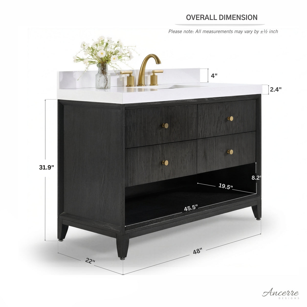 Momo 48" Bath Vanity Set - view 15