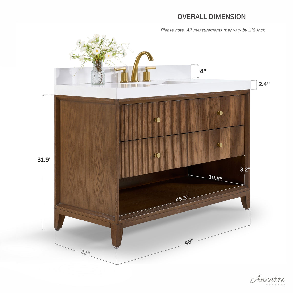 Momo 48" Bath Vanity Set - view 26