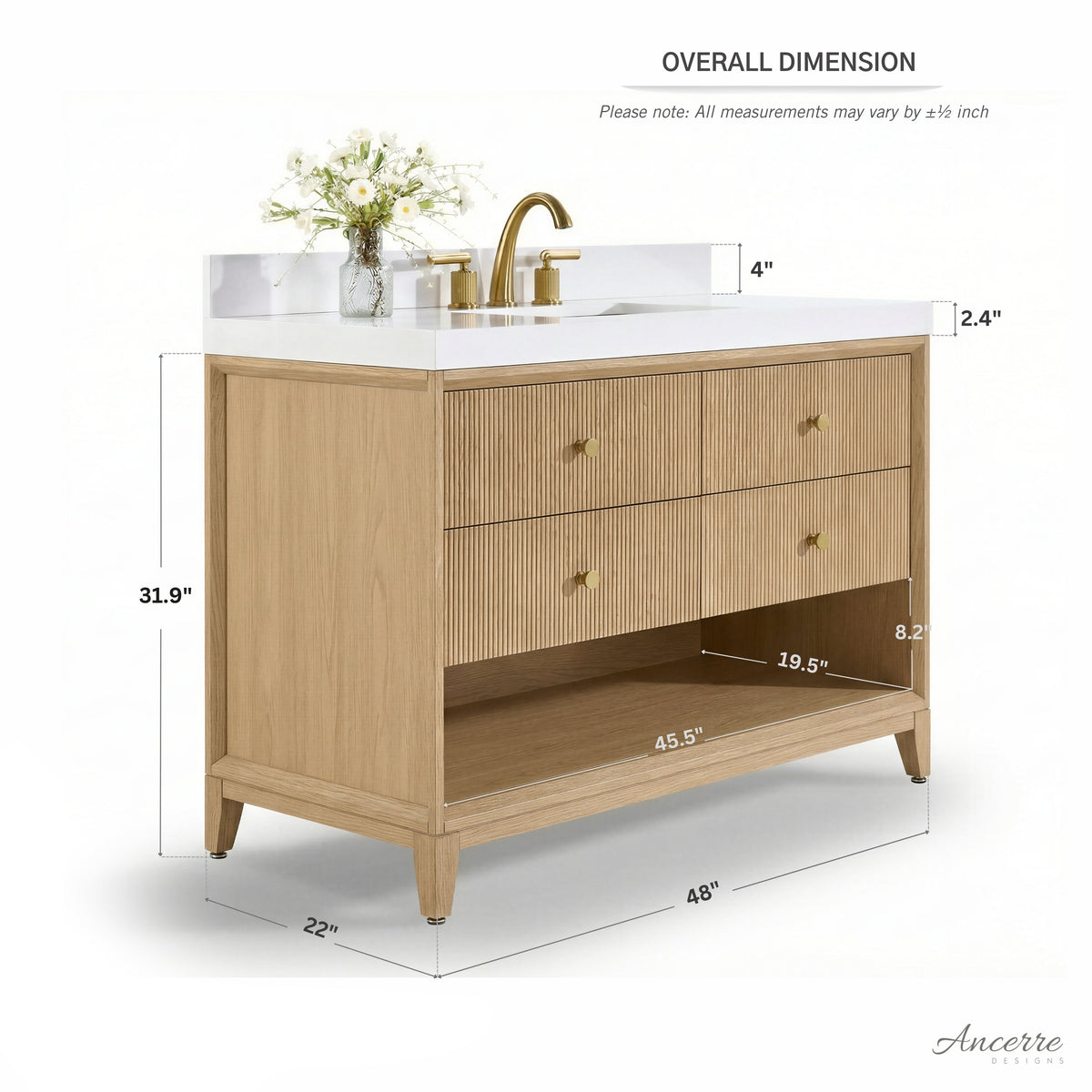 Momo 48" Bath Vanity Set - view 5