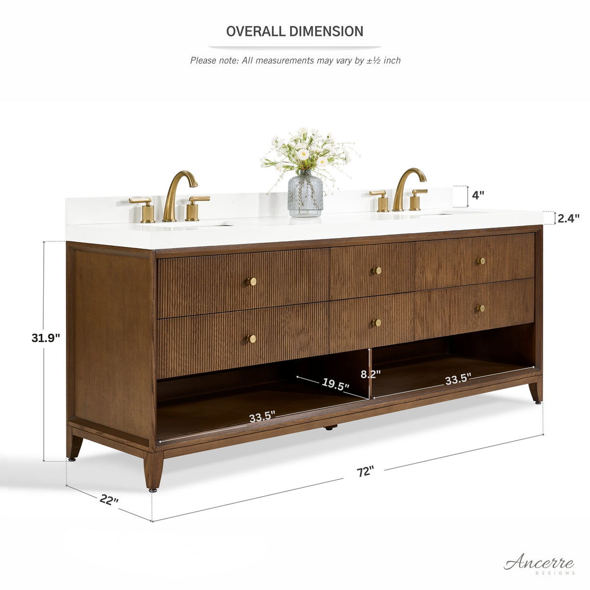 Momo 72" Bath Vanity Set - view 27