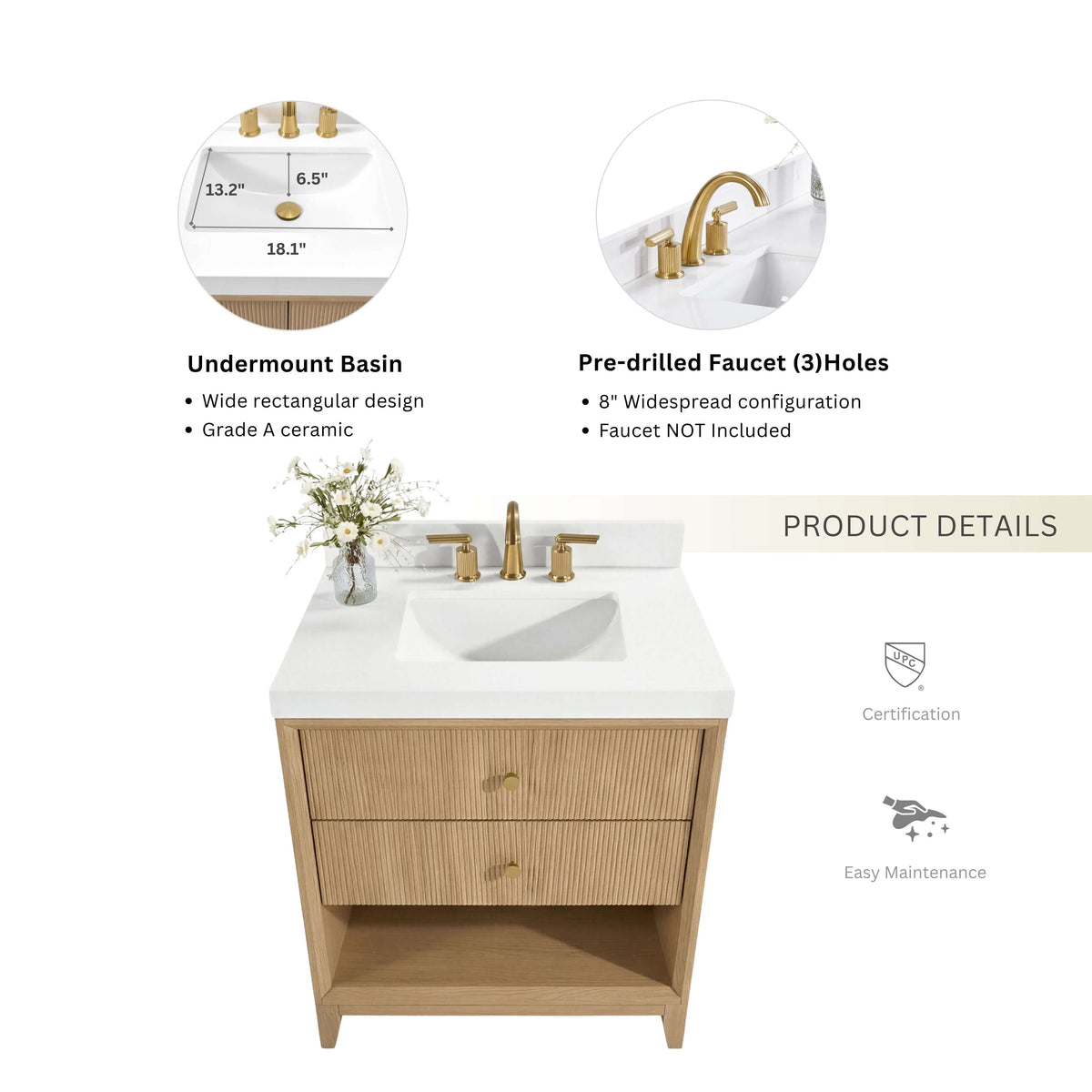 Momo 24" Bath Vanity Set - view 7