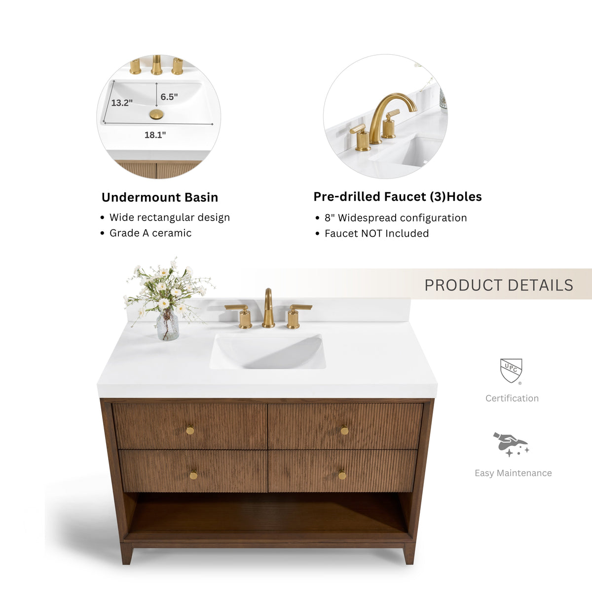 Momo 48" Bath Vanity Set - view 27