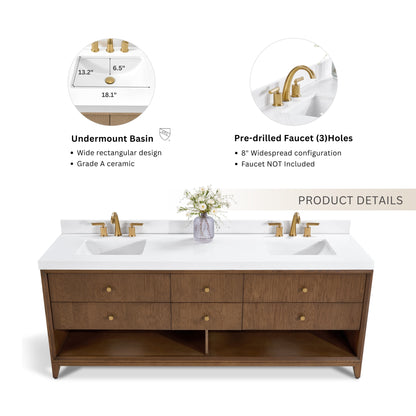 Momo 72" Bath Vanity Set - view 28