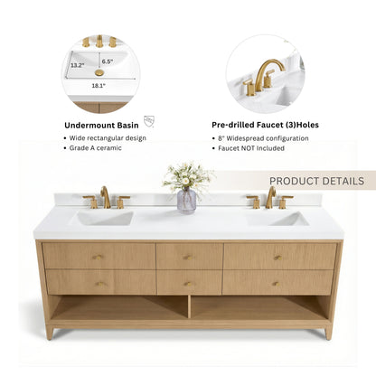 Momo 72" Bath Vanity Set - view 6