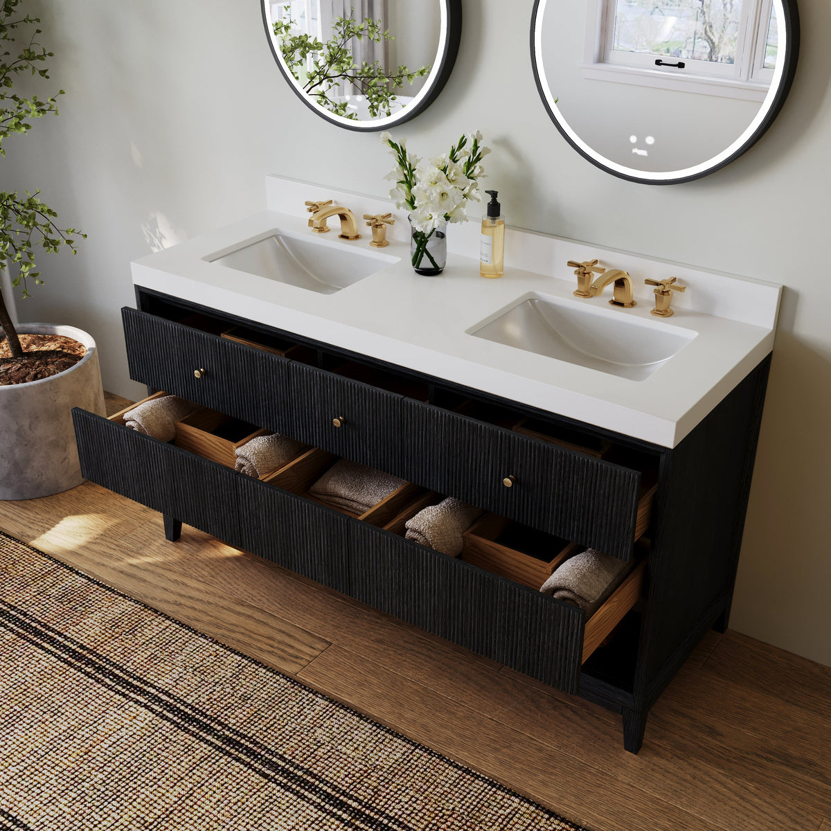 Momo 60" Bath Vanity Set - view 18