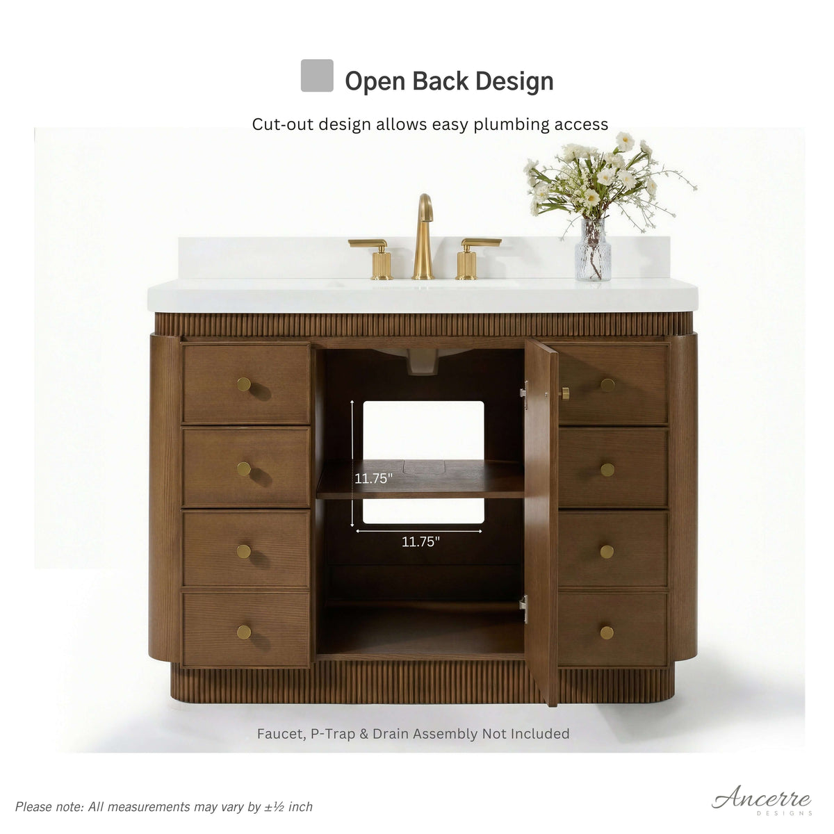 Aston 42" Bath Vanity Set - view 21