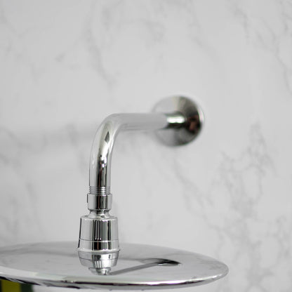 12 in. L-Shaped Shower Head Extension Arm (Chrome Finish) - view 8