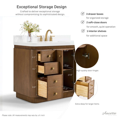 Aston 36" Bath Vanity Set - view 16