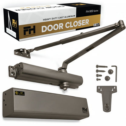 Heavy Duty Aluminum Commercial Door Closer - Duronotic