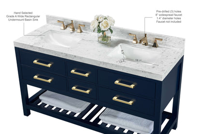 Elizabeth 60" Bath Vanity Set - view 35