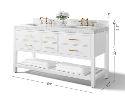 Elizabeth 60" Bath Vanity Set - view 13