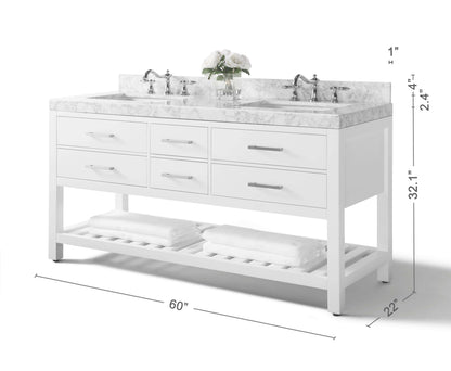 Elizabeth 60" Bath Vanity Set - view 3