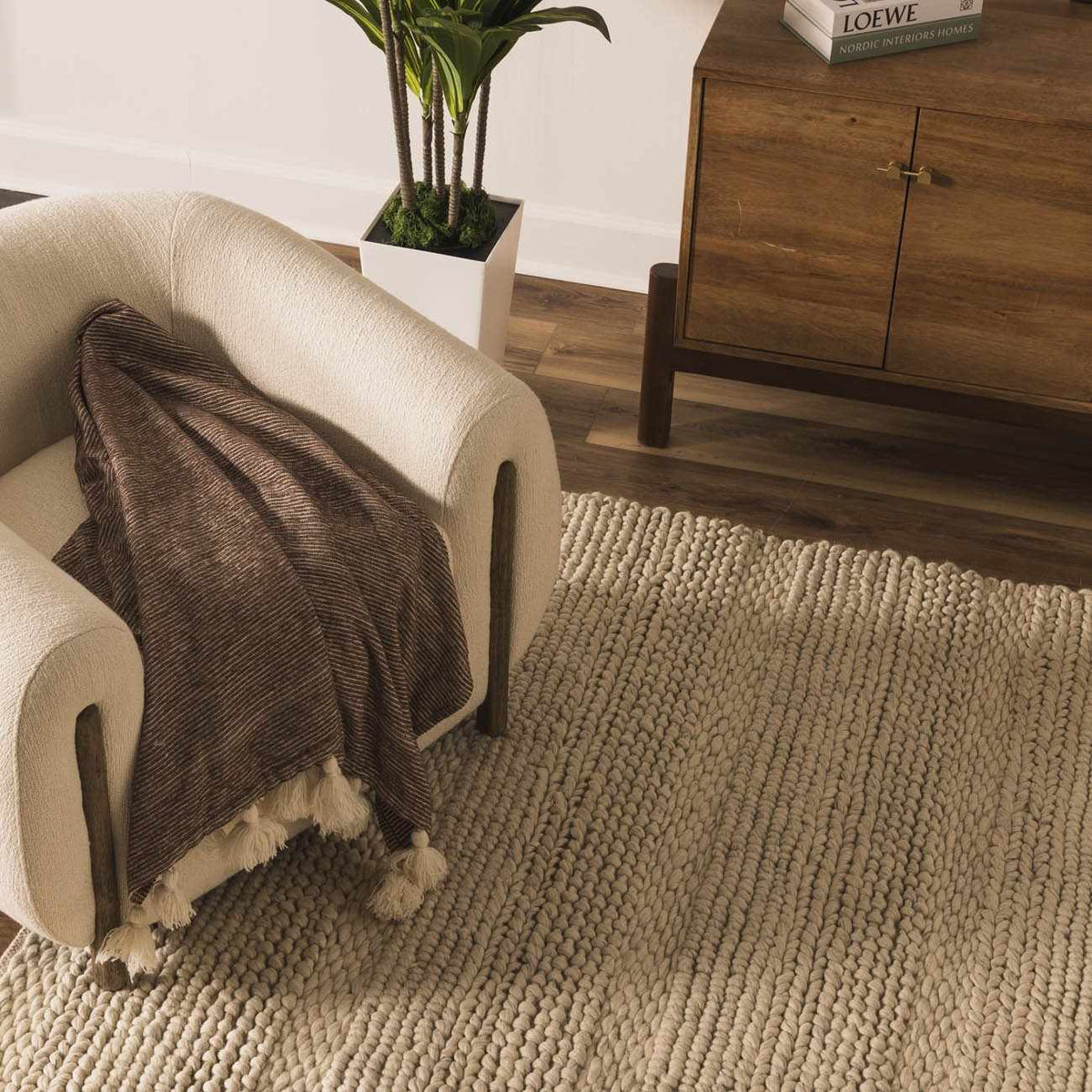 The Twill Wool Rug - view 15