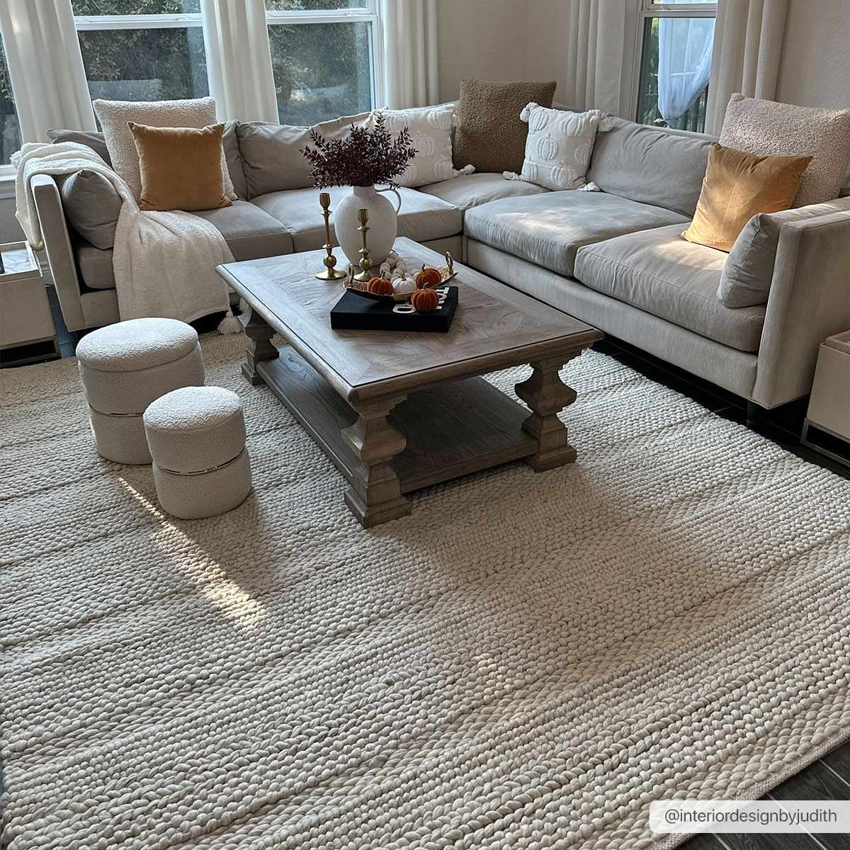 The Twill Wool Rug - view 9
