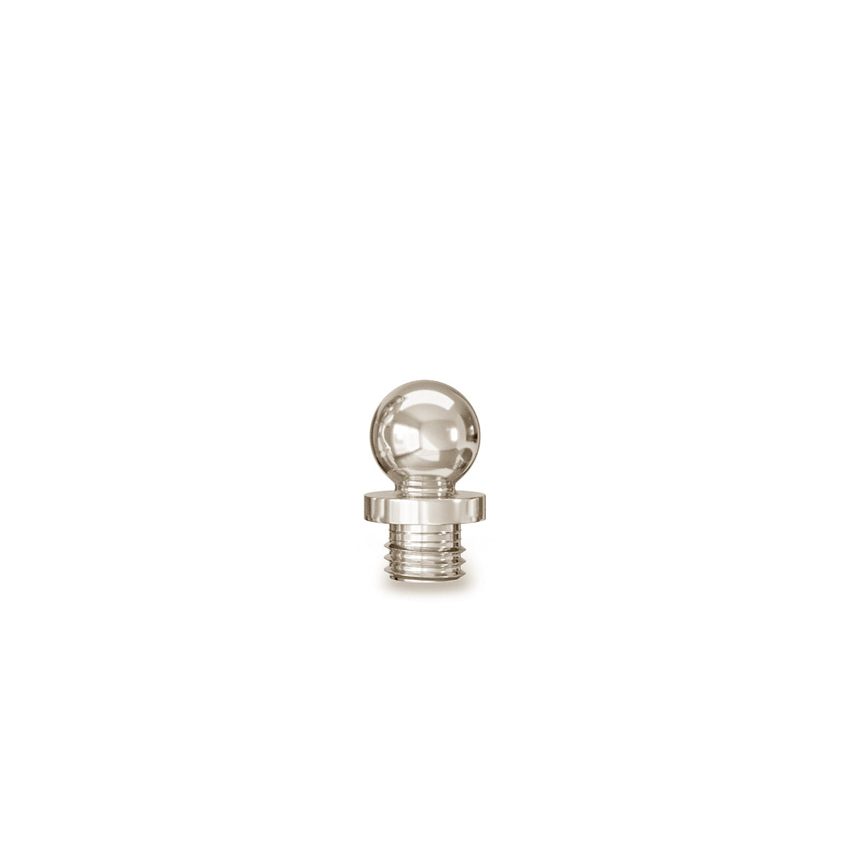 Solid Brass Decorative Tips - Polished Nickel - view 2