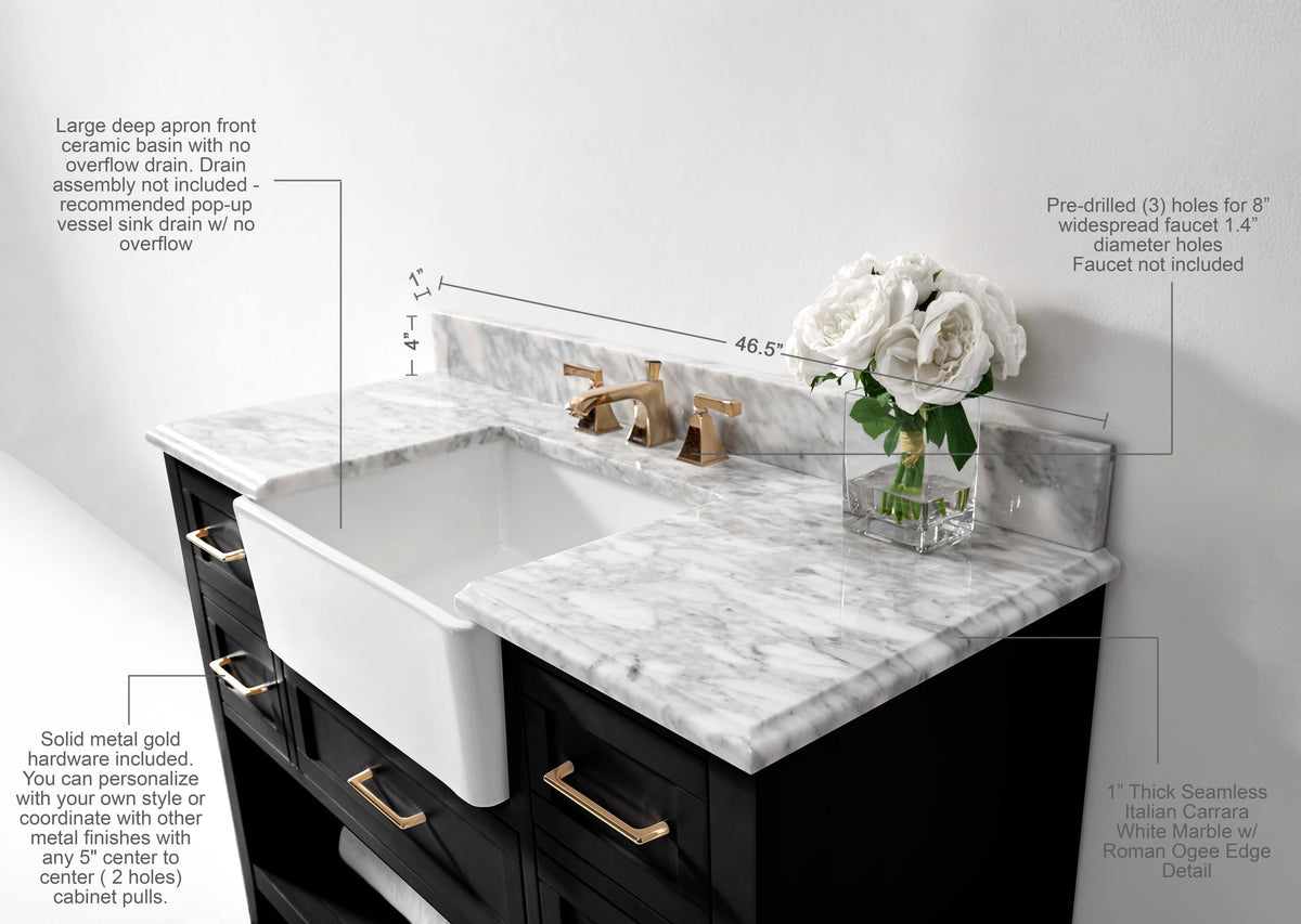 Hayley 48" Bath Vanity Set - view 32
