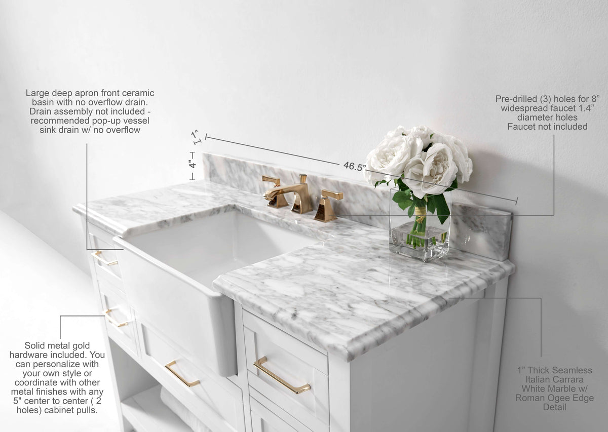 Hayley 48" Bath Vanity Set - view 5