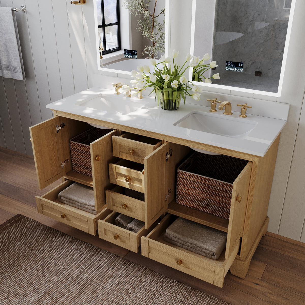 Audrey 66" Bath Vanity Set - view 55