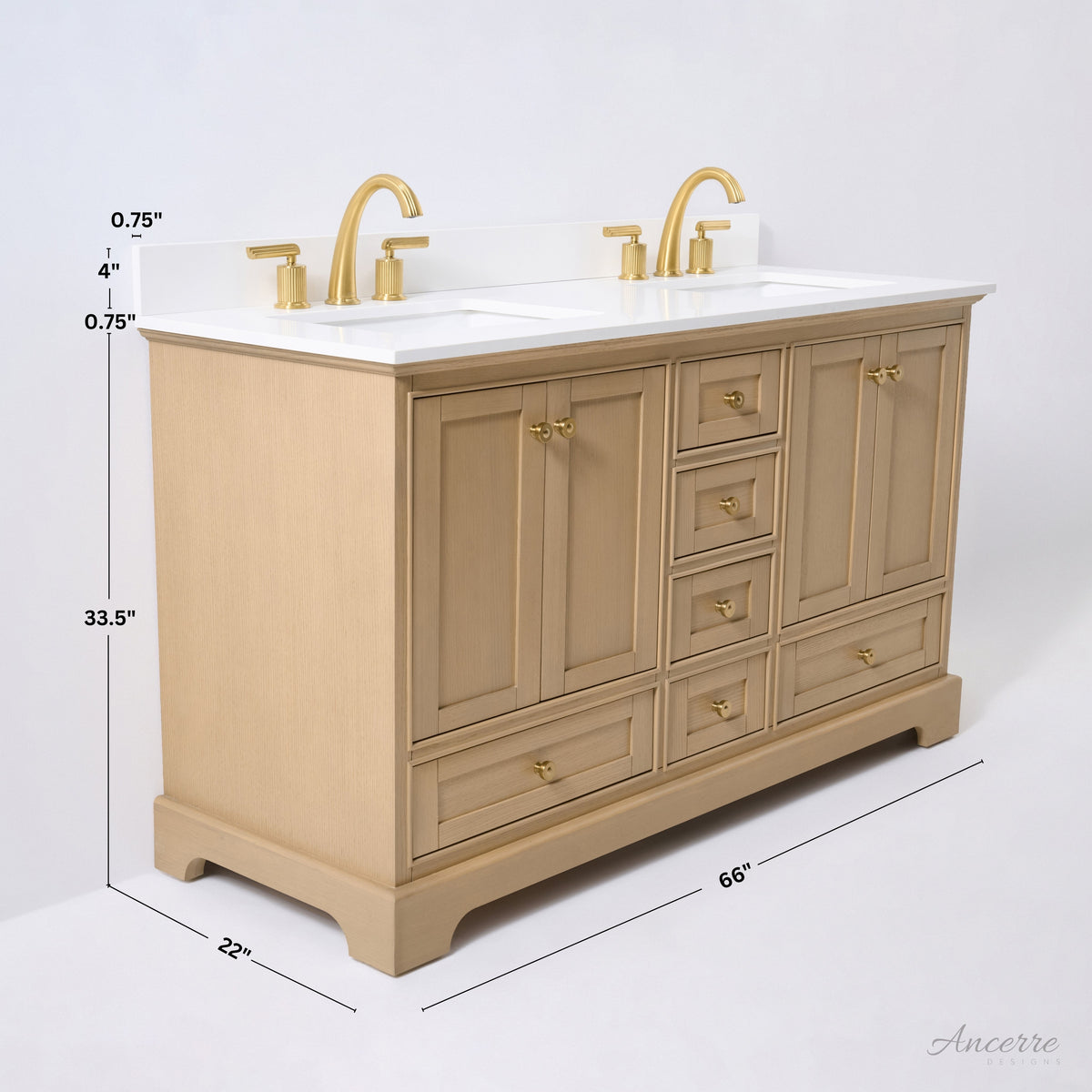 Audrey 66" Bath Vanity Set - view 54