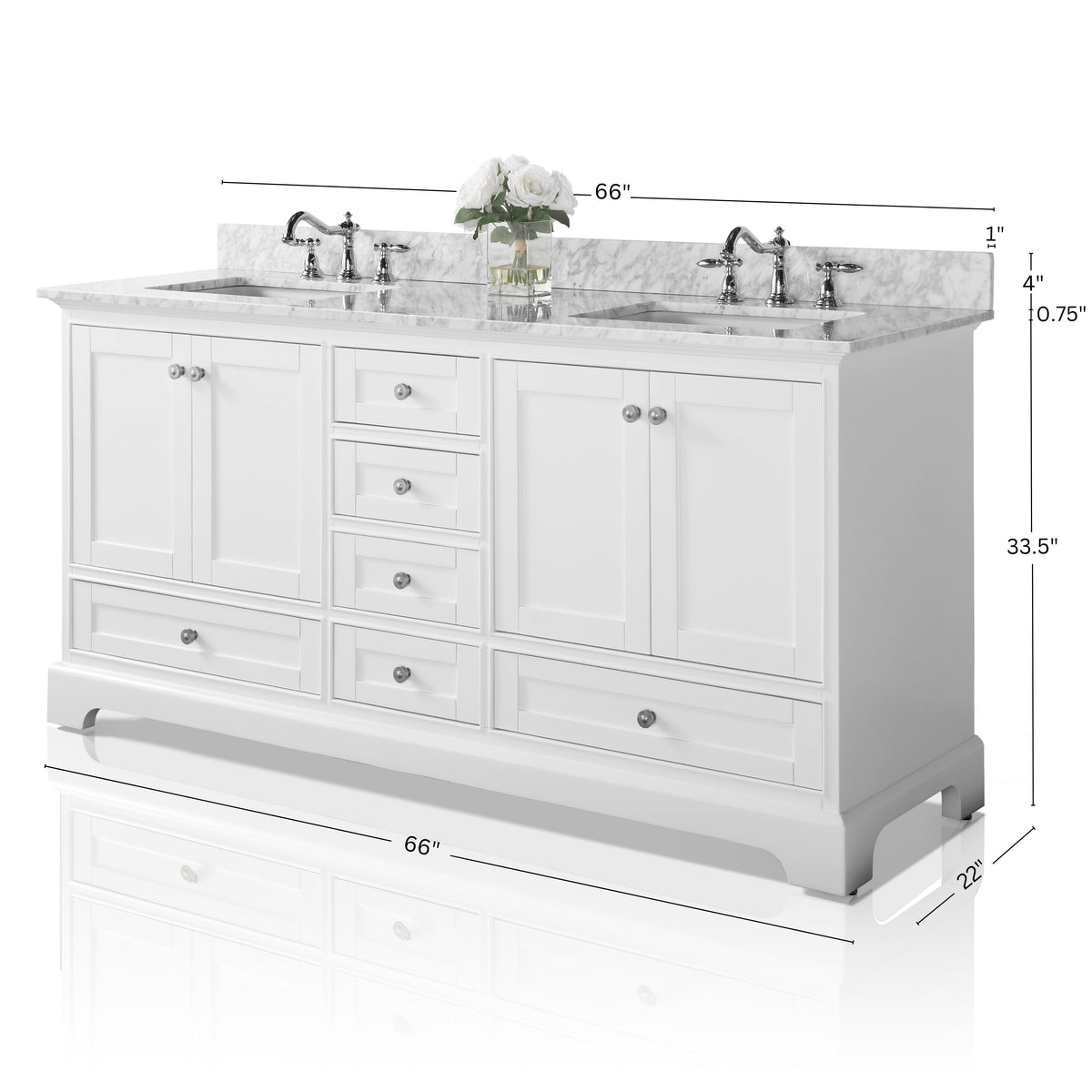 Audrey 66" Bath Vanity Set - view 4