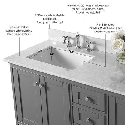 Audrey 66" Bath Vanity Set - view 23