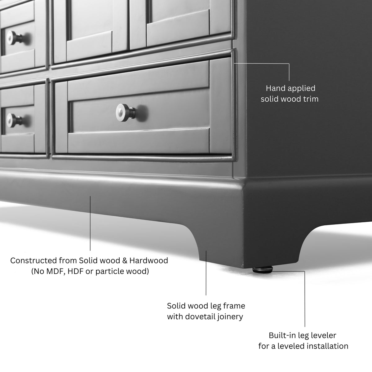 Audrey 66" Bath Vanity Set - view 28