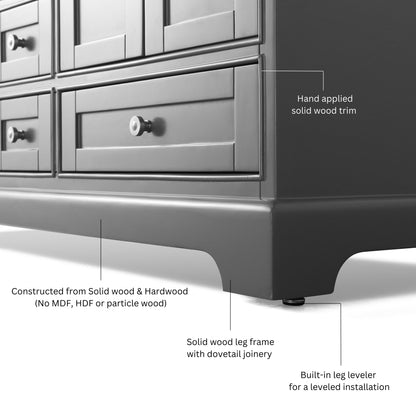 Audrey 66" Bath Vanity Set - view 28