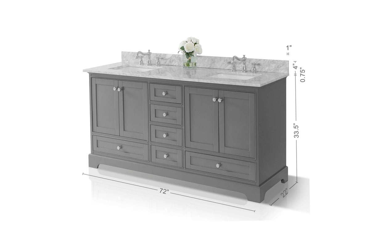 Audrey 72" Bath Vanity Set - view 23