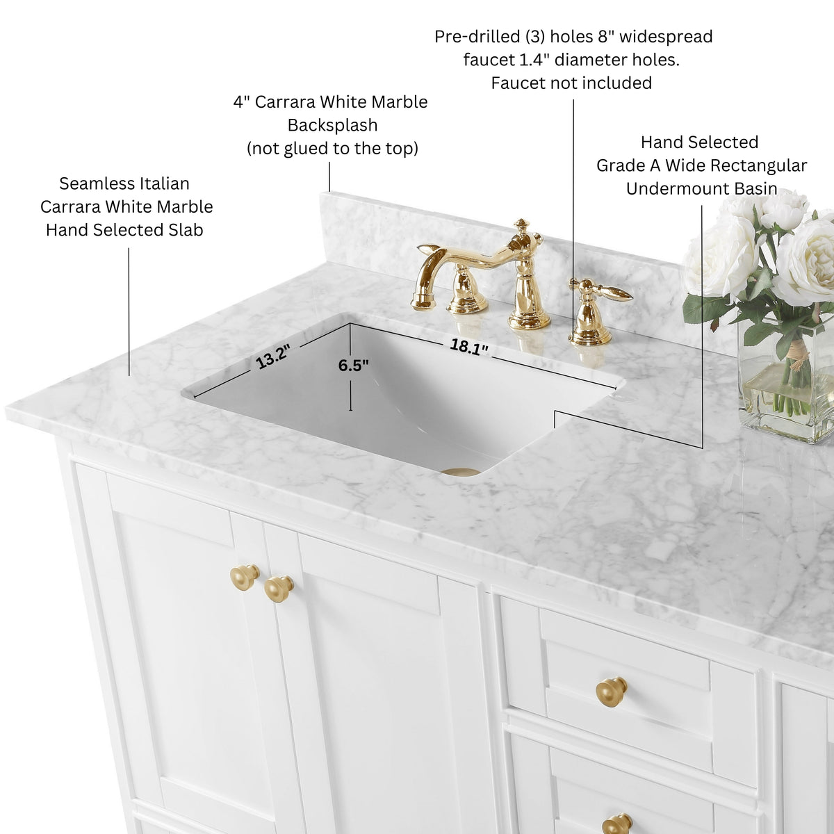 Audrey 66" Bath Vanity Set - view 13