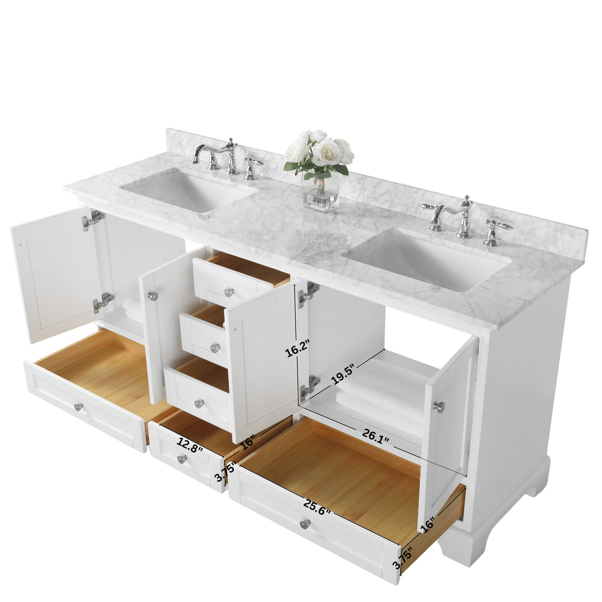 Audrey 66" Bath Vanity Set - view 6