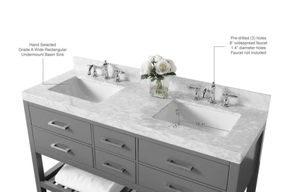 Elizabeth 60" Bath Vanity Set - view 25