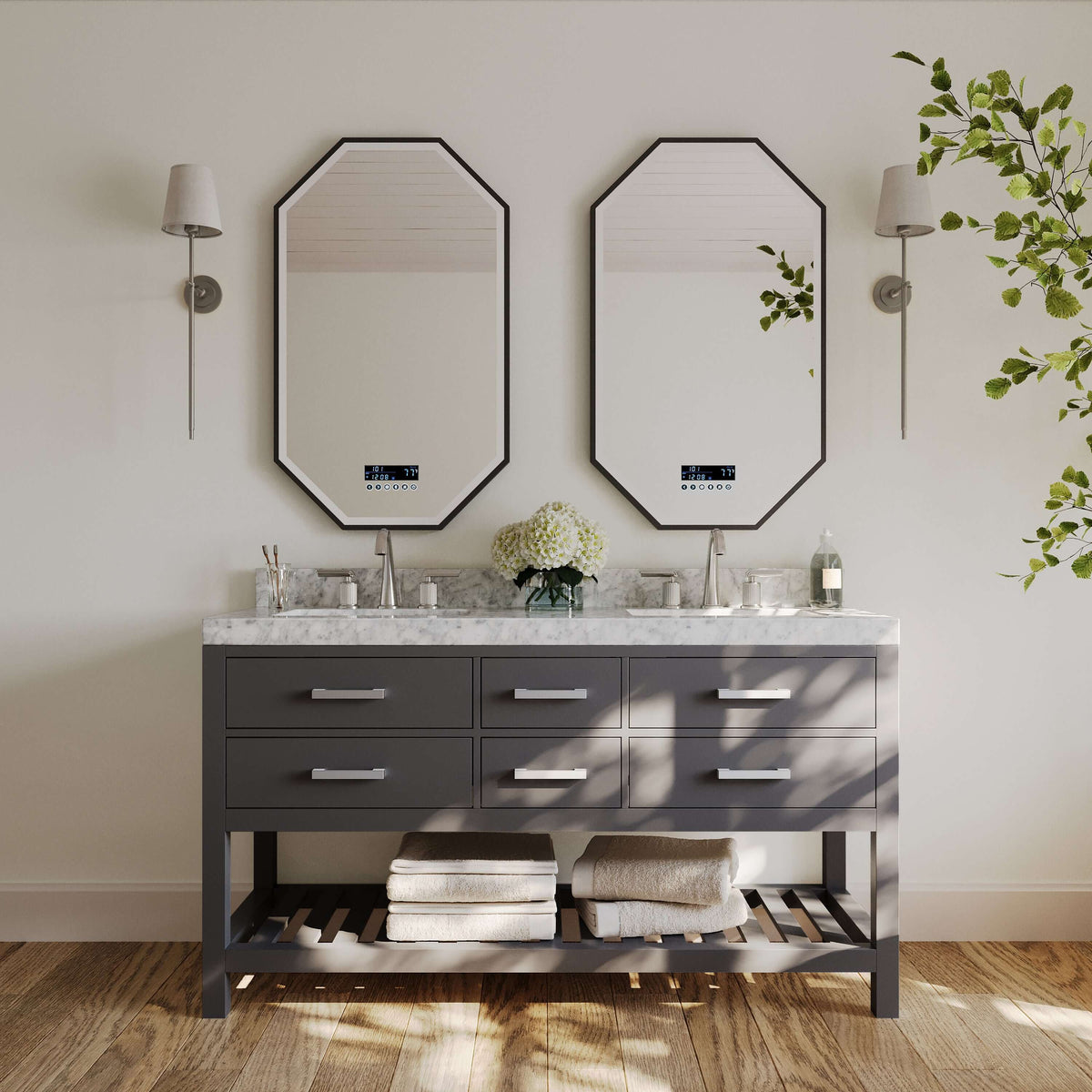 Elizabeth 60" Bath Vanity Set - view 21