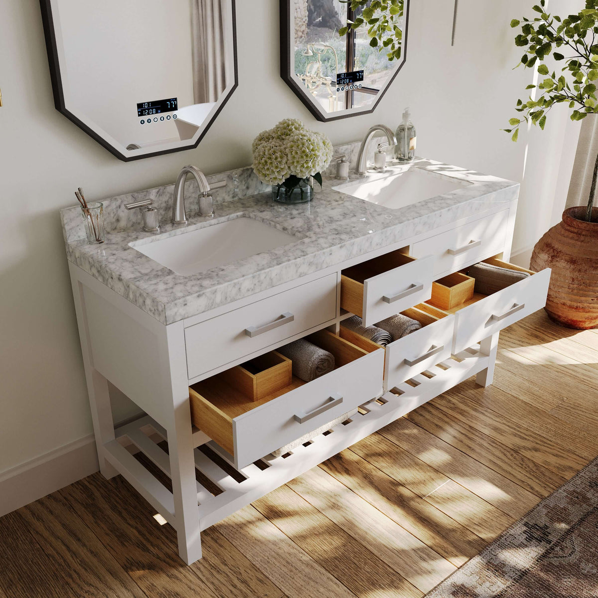 Elizabeth 60" Bath Vanity Set - view 6