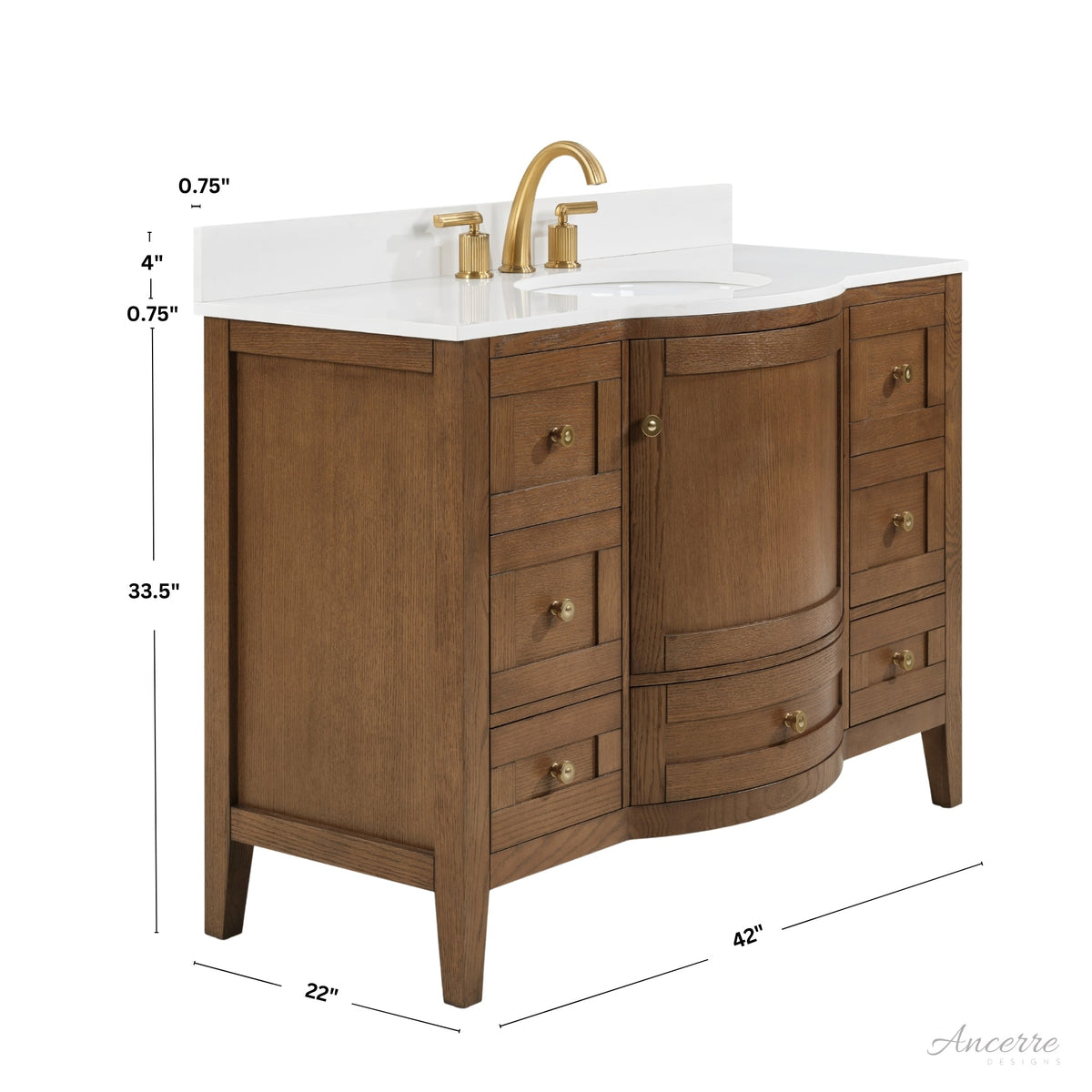 Lauren 42" Bath Vanity Set - view 18