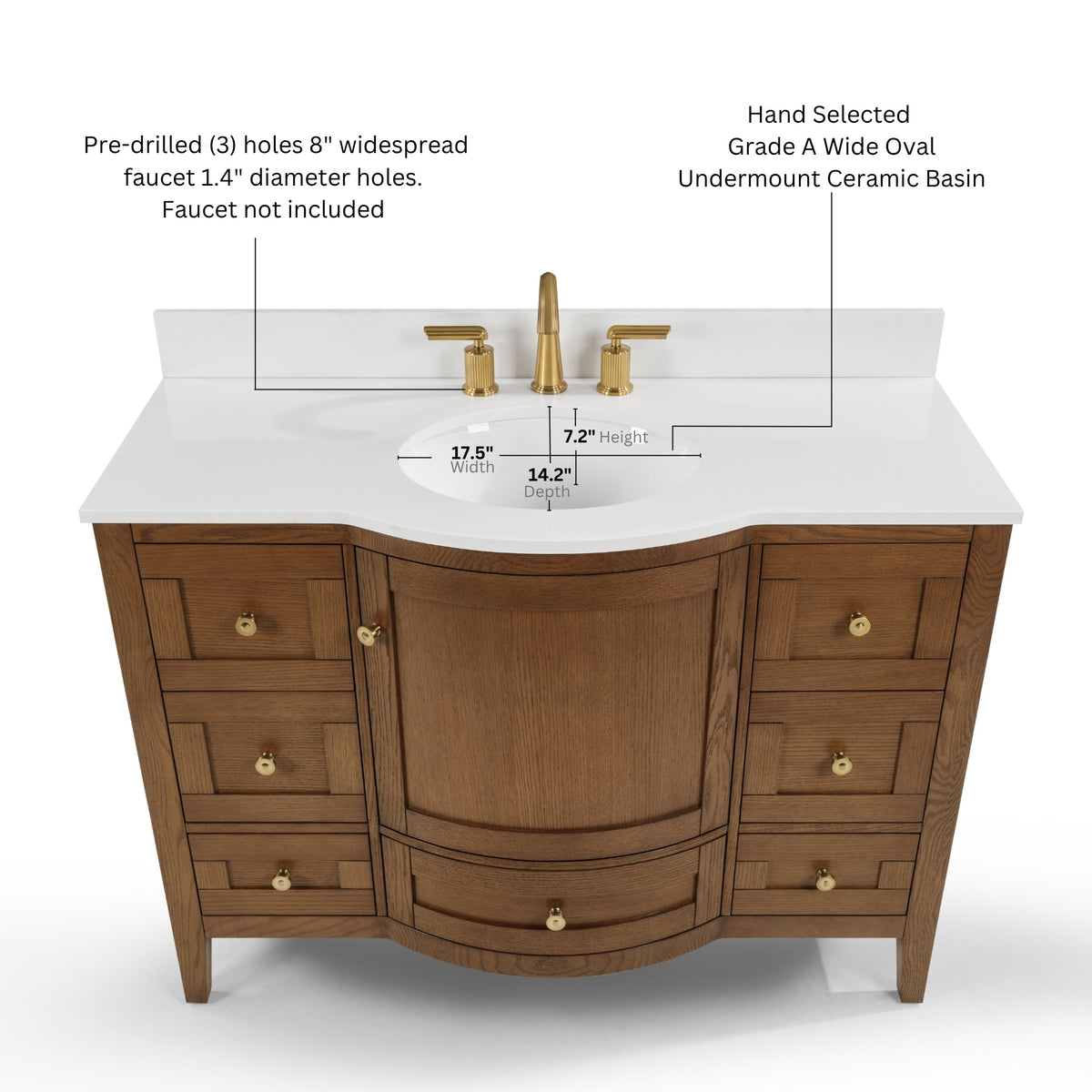 Lauren 42" Bath Vanity Set - view 19