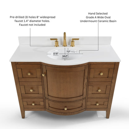 Lauren 42" Bath Vanity Set - view 19