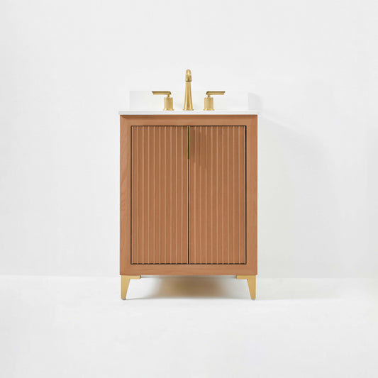 Turlington Bathroom Vanity Collection in Sienna Finish - view 2