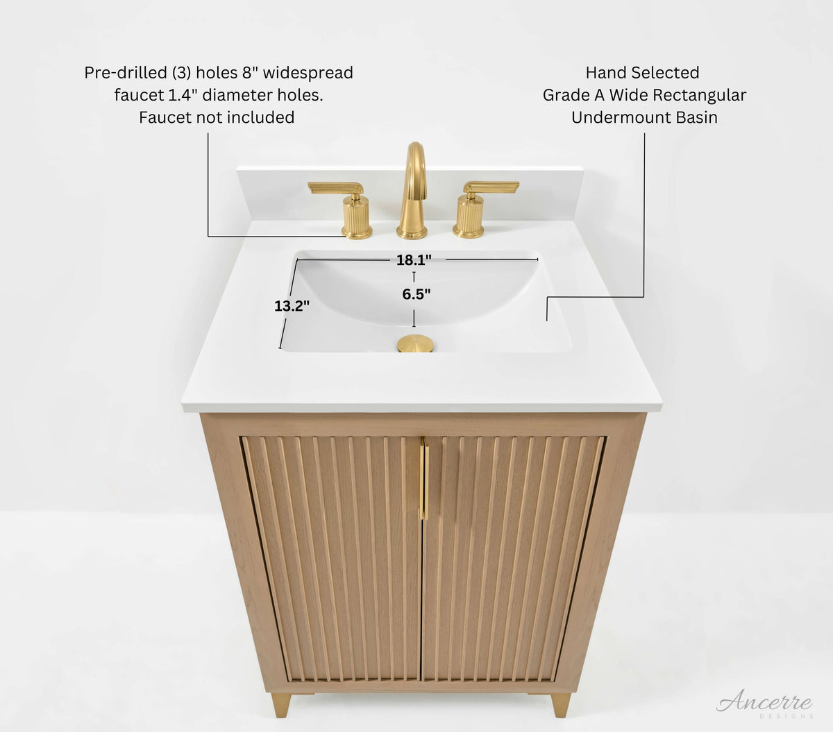 Turlington 24" Bath Vanity Set - view 4