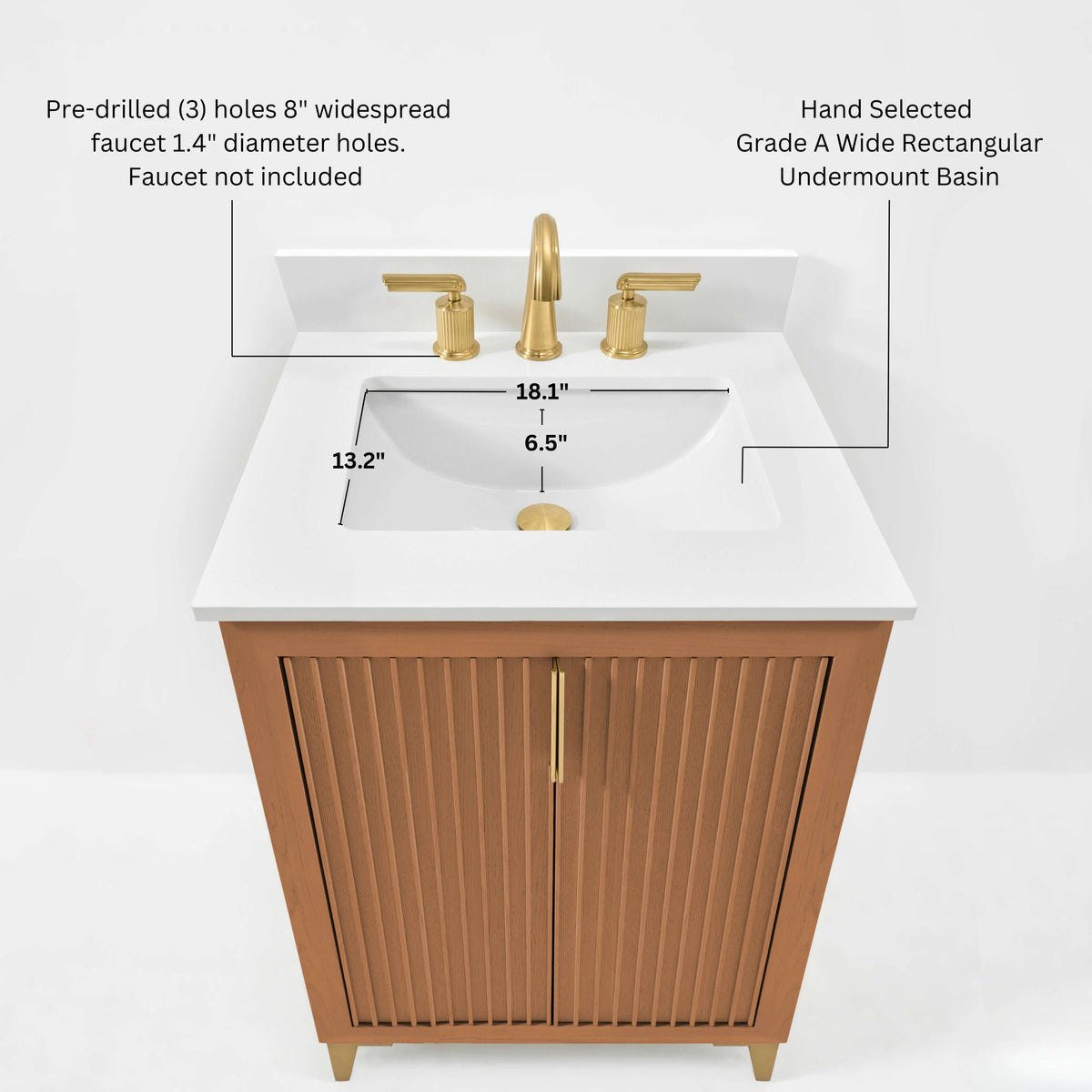 Turlington 24" Bath Vanity Set - view 22