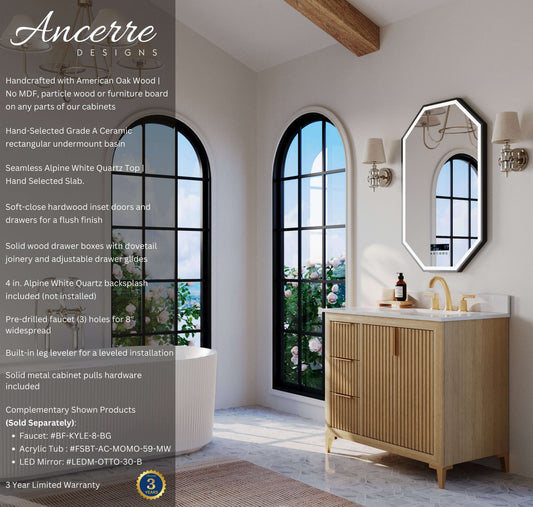 Turlington 36" Bath Vanity Set - view 2