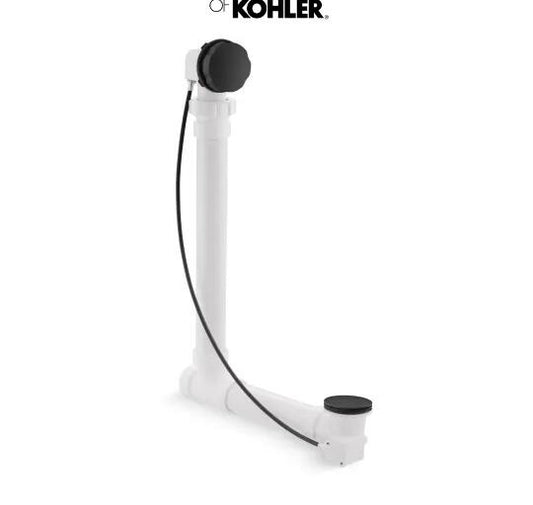Kohler K-7213-BL Clearflo 1-1/2" Tub Drain Kit - with Overflow and PVC