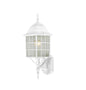 Nuvo Lighting 60/3477 Brentwood 1 Light 18 inch White Outdoor Wall Sconce-White