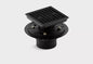 New Kohler 9136-BL Square Shower Drain Matte Black