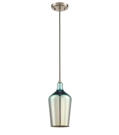 Craftmade P720BNK1 - 6 Inch Mini Pendant Brushed Polished Nickel