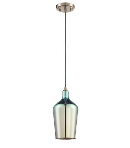 Craftmade P720BNK1 - 6 Inch Mini Pendant Brushed Polished Nickel
